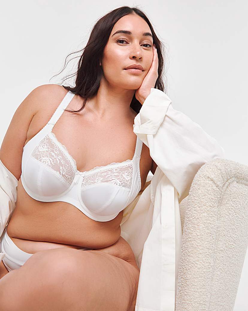 Elomi Morgan Full Cup Wired Bra White