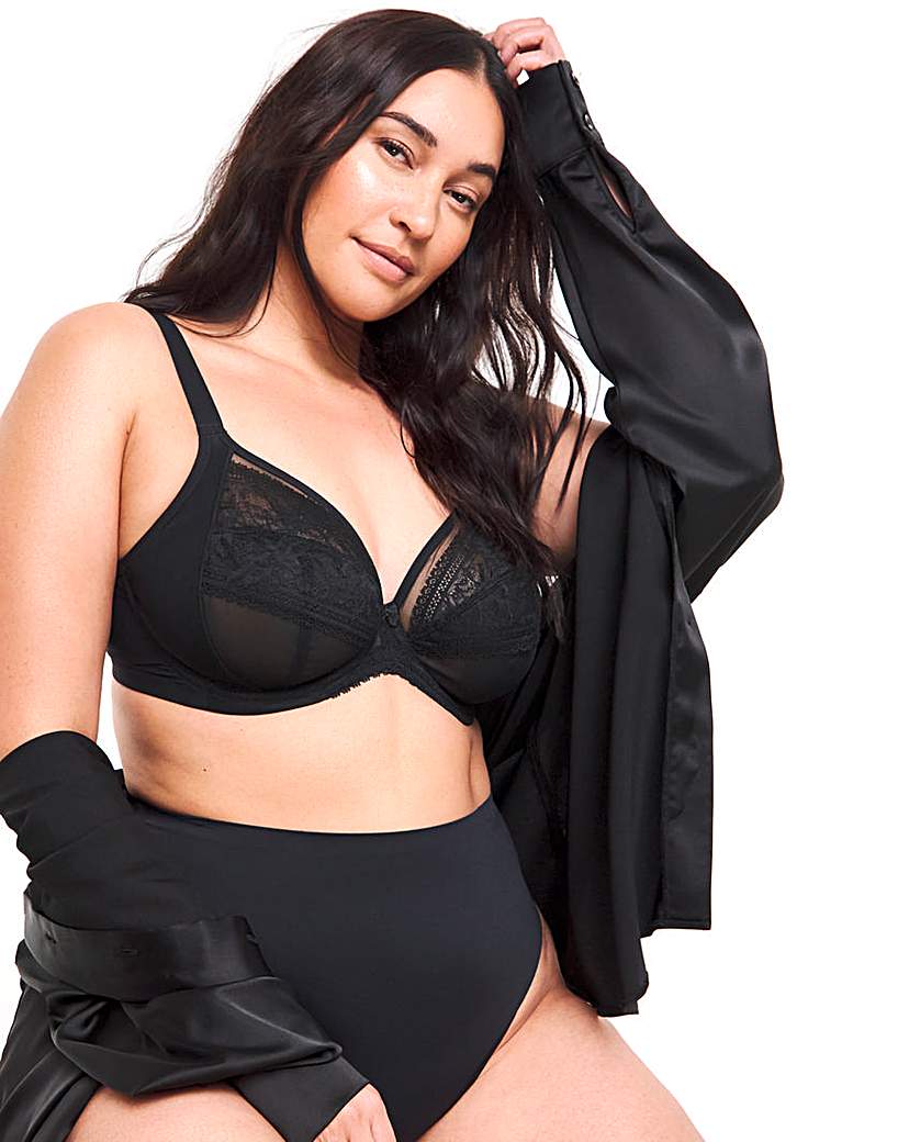 Elomi Kendra Plunge Wired Bra Black