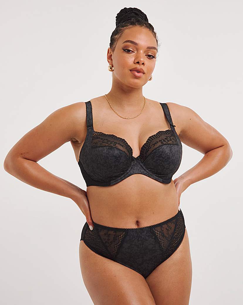 Elomi Lucie Plunge Wired Bra Black