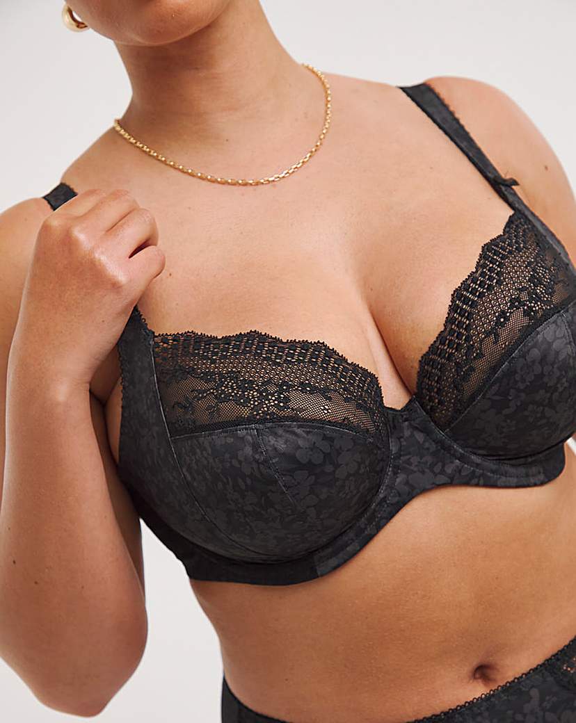 Elomi Lucie Plunge Wired Bra Black