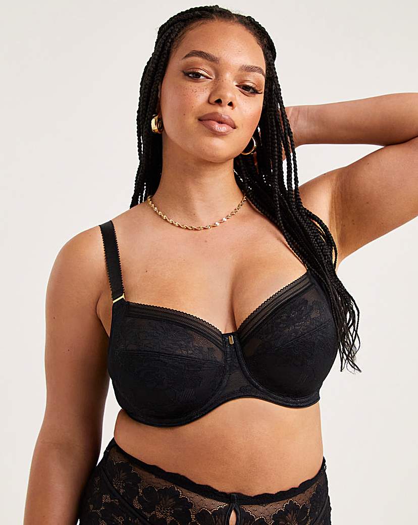 Fantasie Fusion Lace Full Cup Bra Black