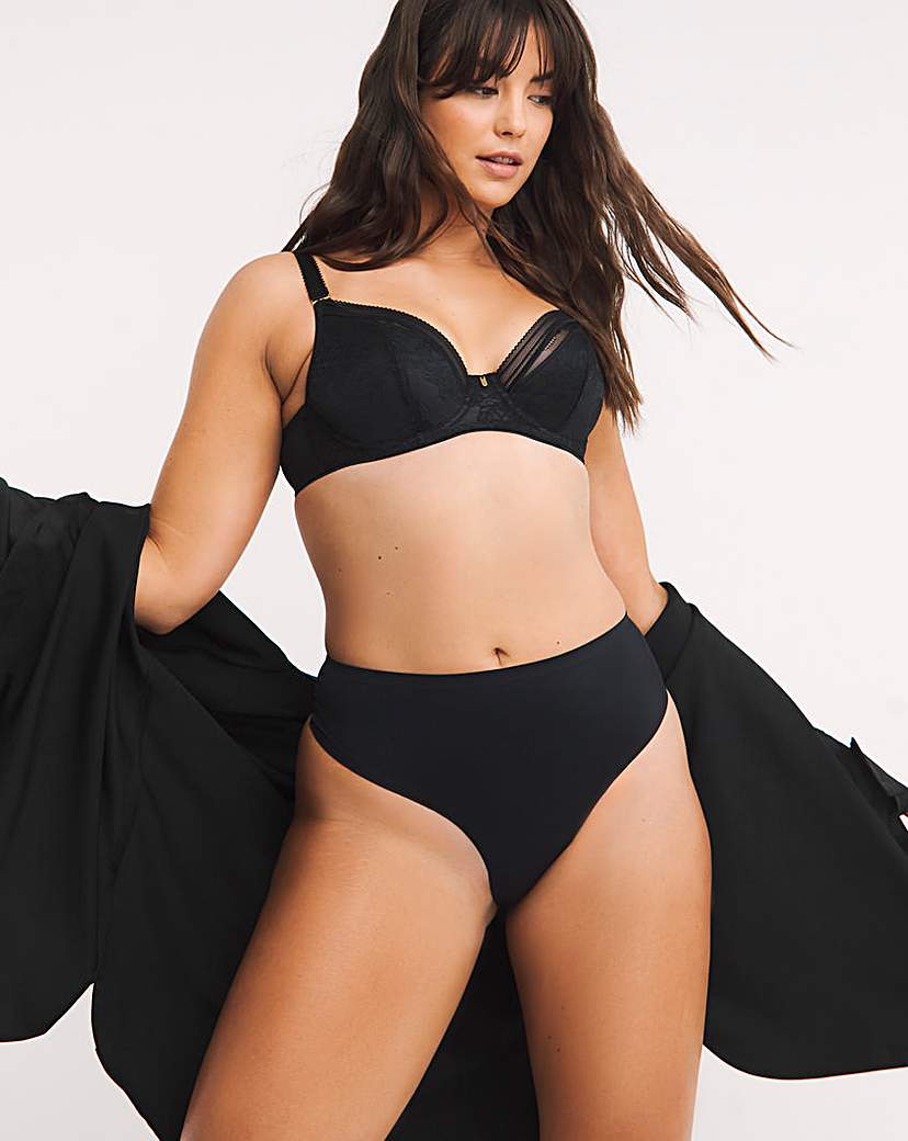 Fantasie Fusion Lace Plunge Bra Black
