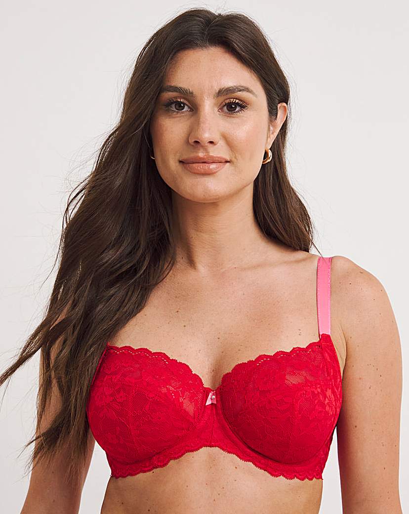 Freya Off Beat Balcony Bra Chilli Red