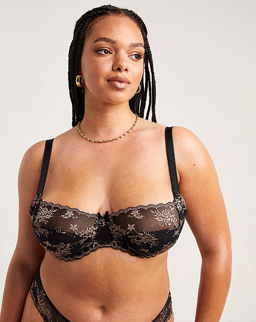 Freya Offbeat Decadence Full Cup Bra Blk