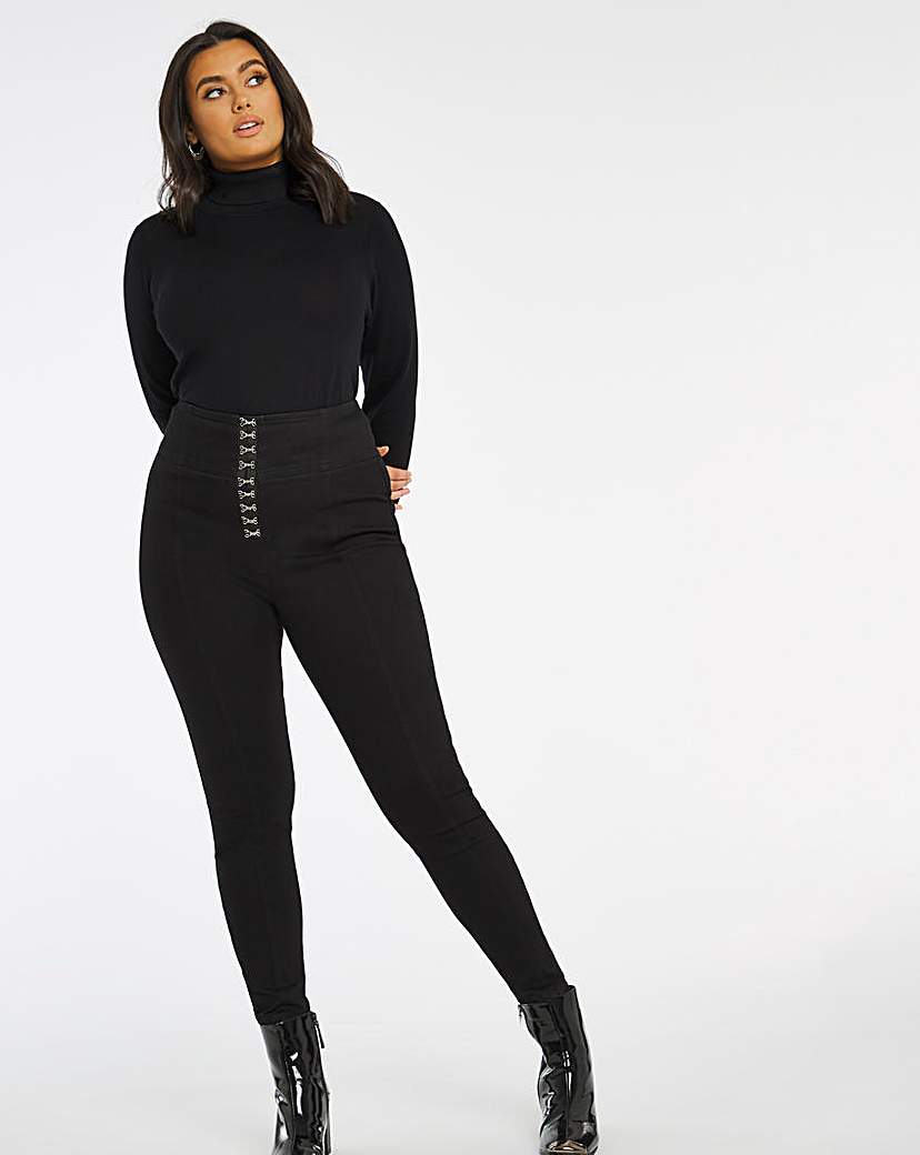 Chloe High Waist Corset Skinny Jeans