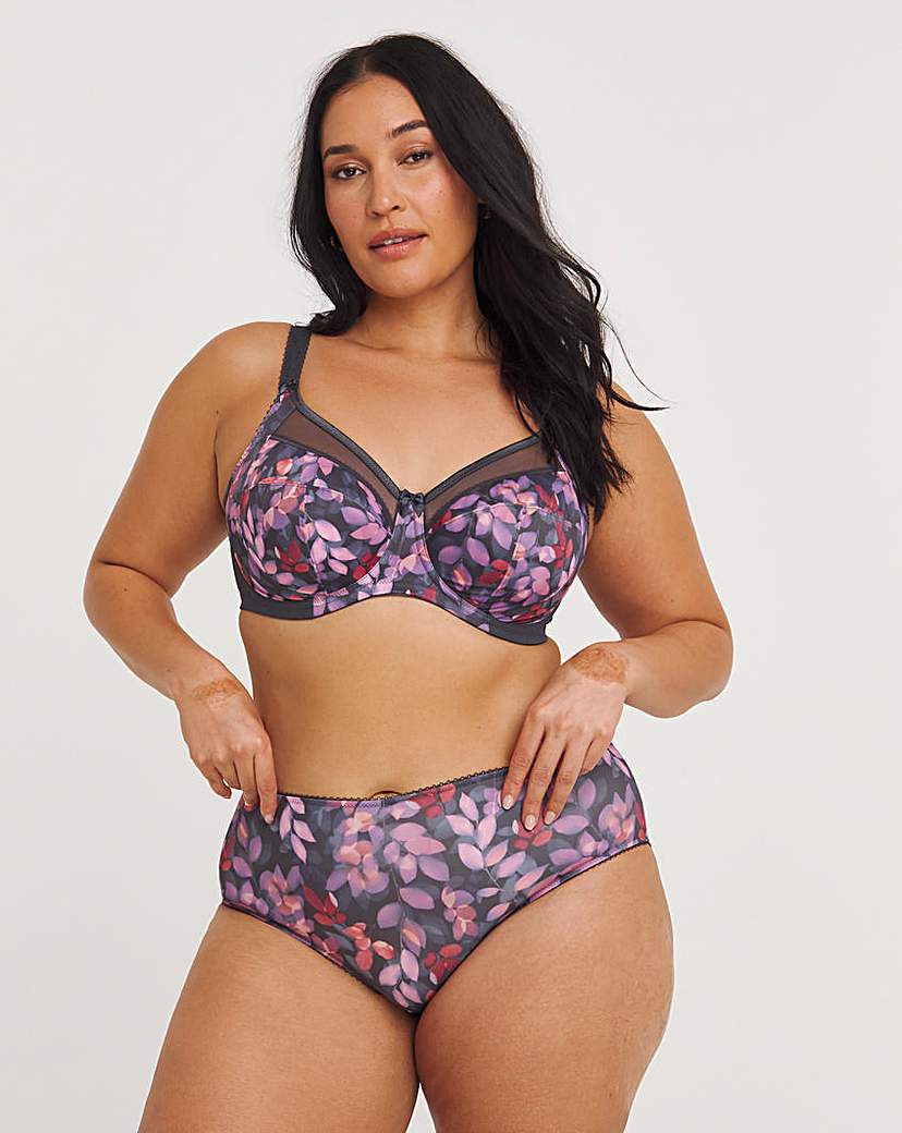 Goddess Kayla Full Fit Briefs Purp Print