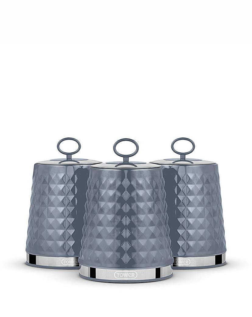 Tower Solitaire 3 Canisters - Grey