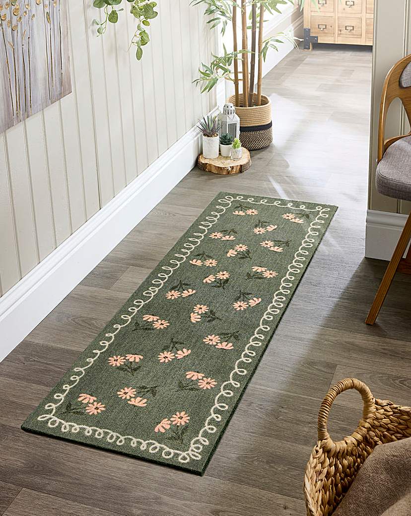 My Mat Indoor Home in Bloom Runner