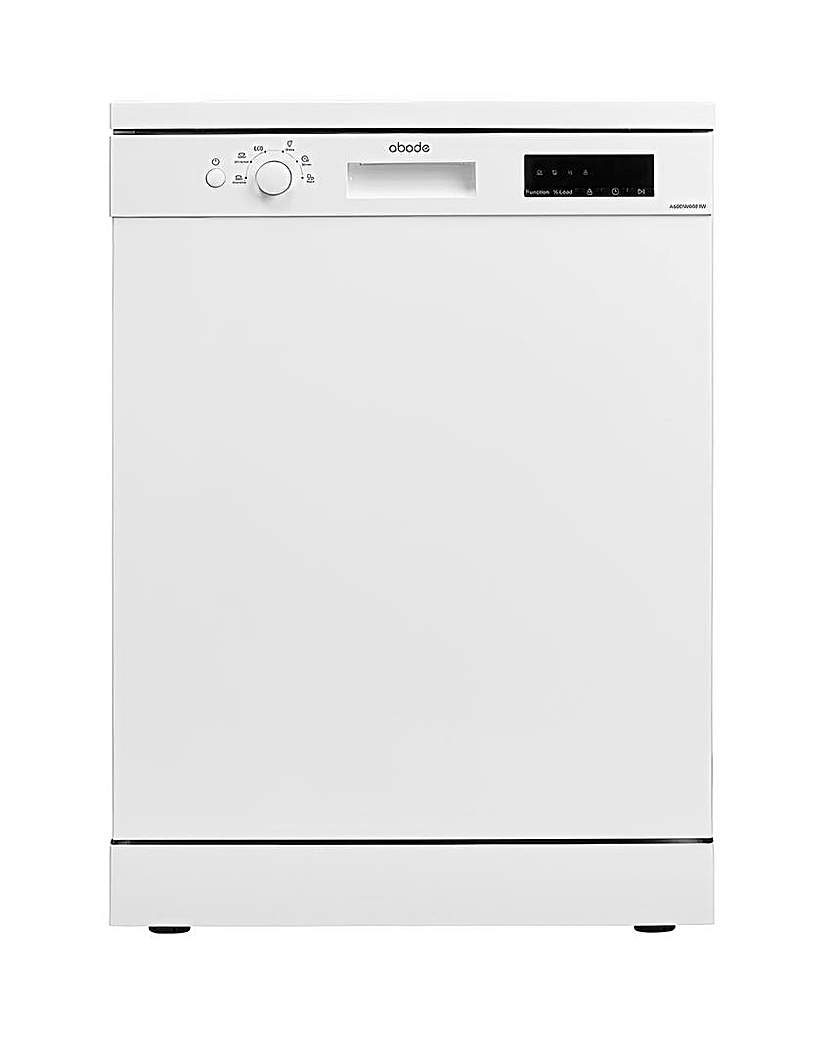Abode A60DW00E1W 12 Place DWasher White White …