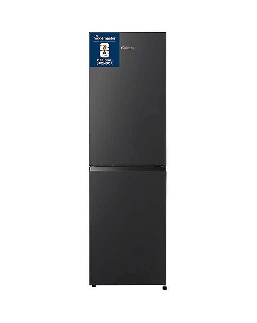 Fridgemaster MC55240EB Fridge Freezer Black Fridgemaster