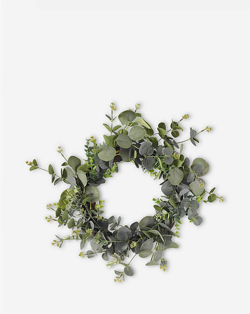 Eucalyptus Whirl Door Wreath