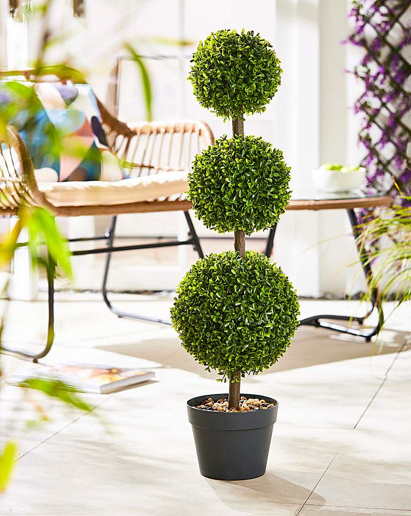 Trio Topiary Tree 82cm