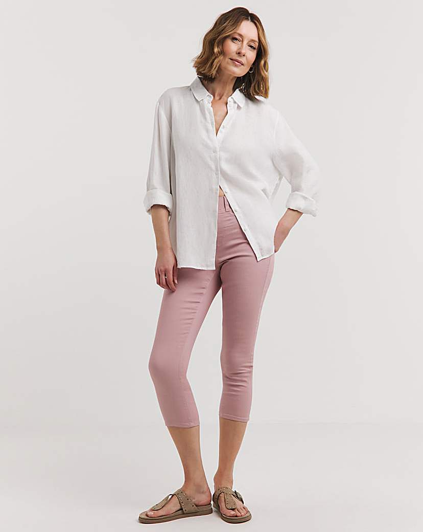 Blush Crop Jeggings