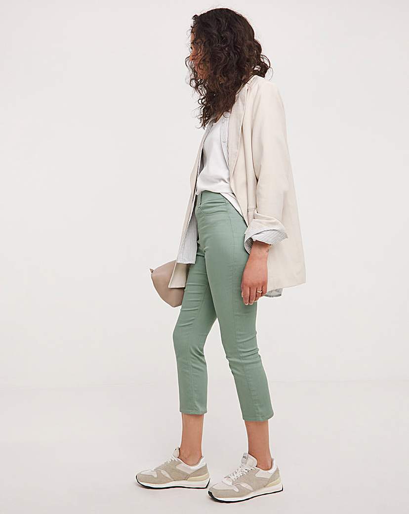 Sage Crop Jeggings