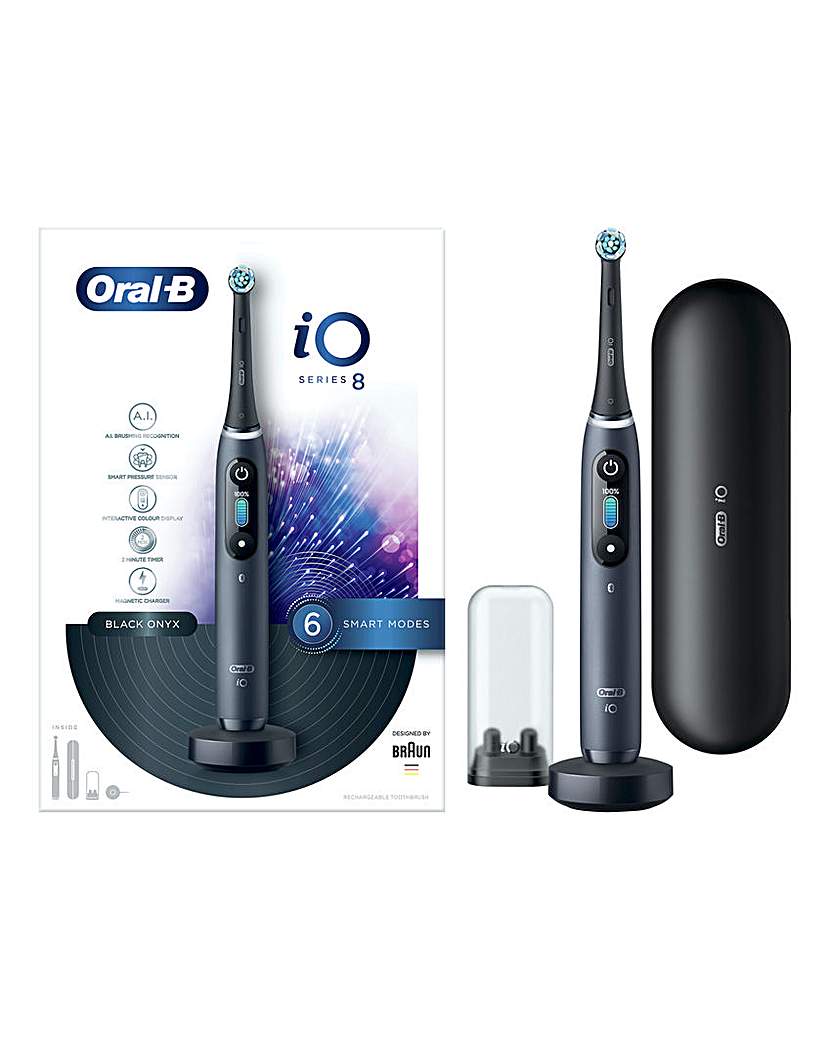 Oral-B iO8 Electric Toothbrush Black