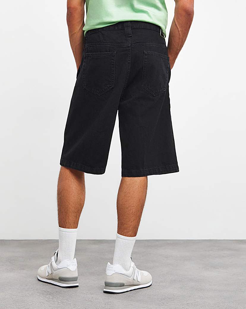 Calvin Klein Jeans Black Denim Shorts