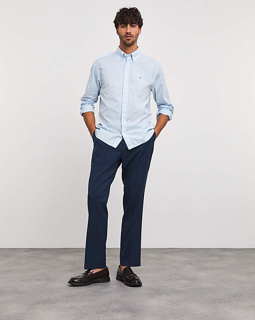 Tommy Hilfiger Blue Stripe Flex Shirt
