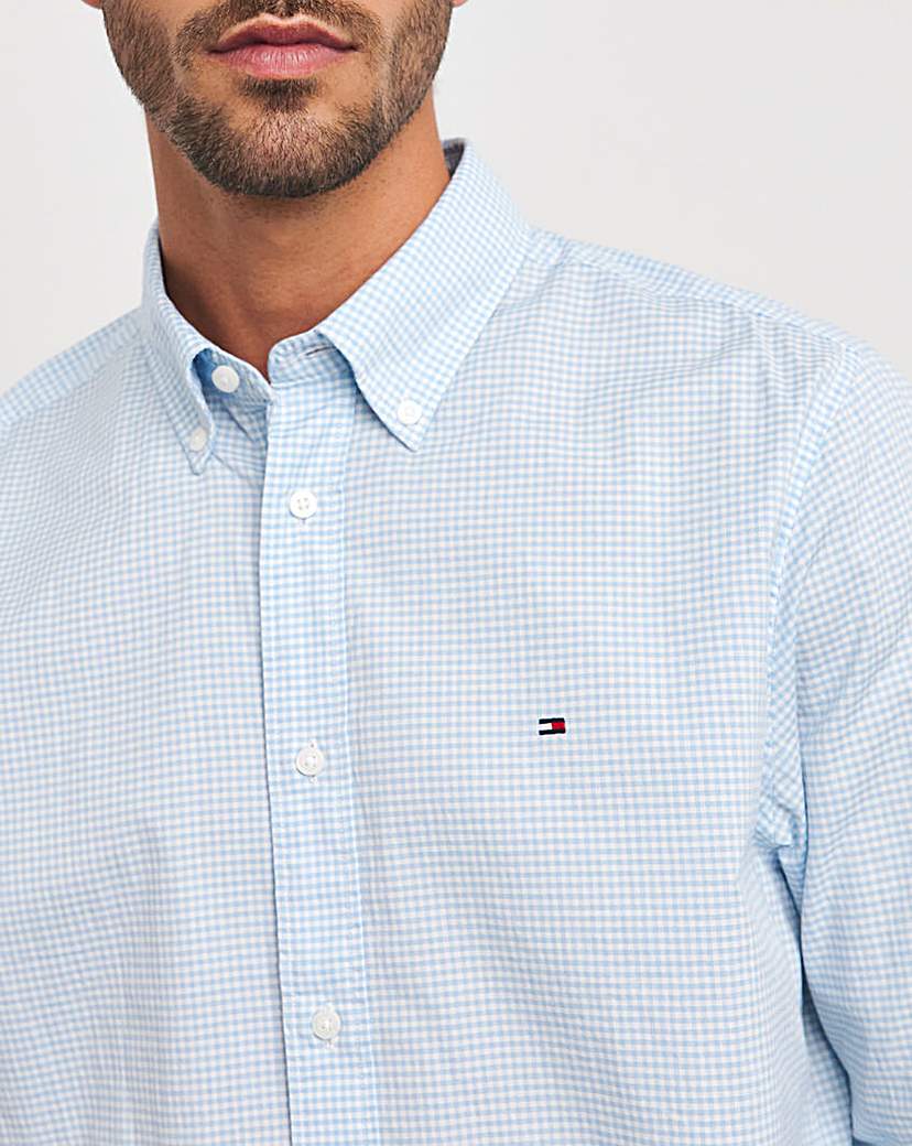 Tommy Hilfiger Blue Stripe Flex Shirt