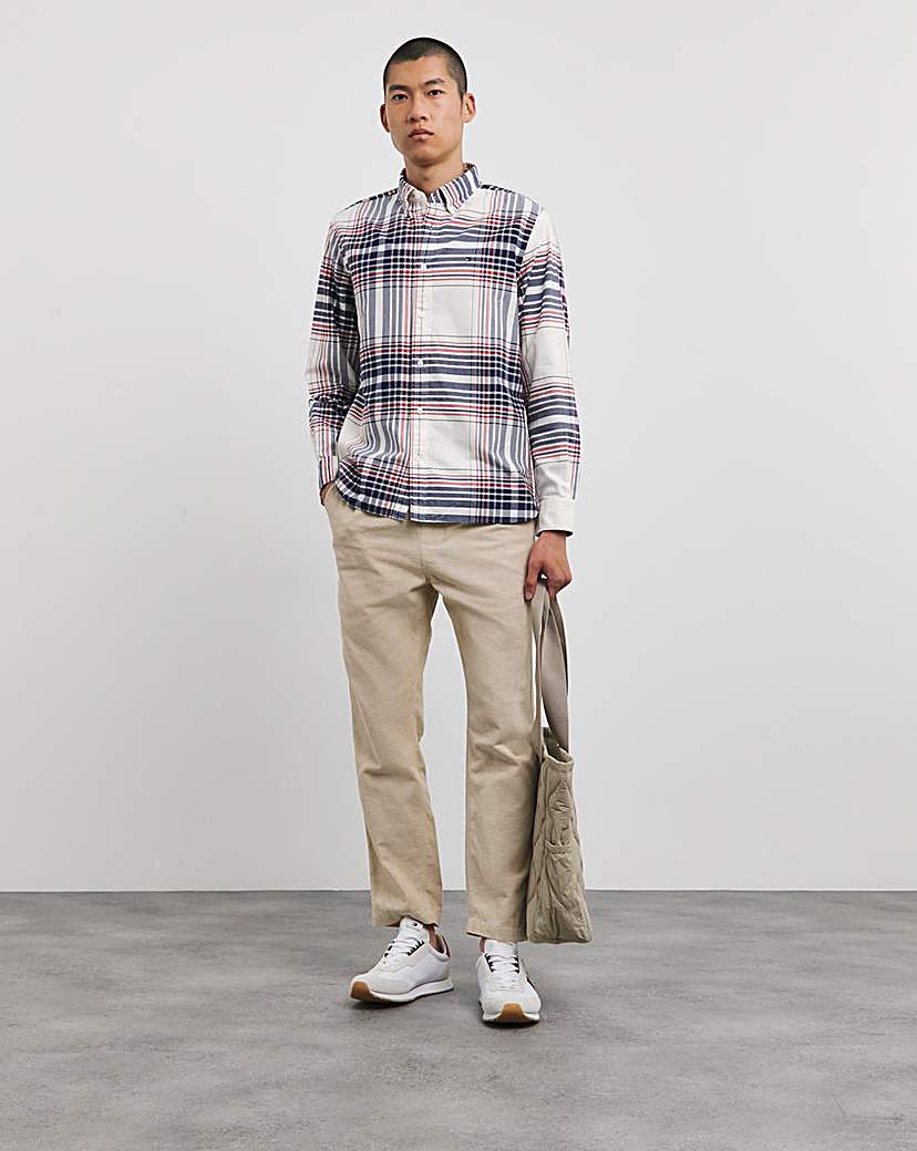 Tommy Hilfiger White Checked Shirt