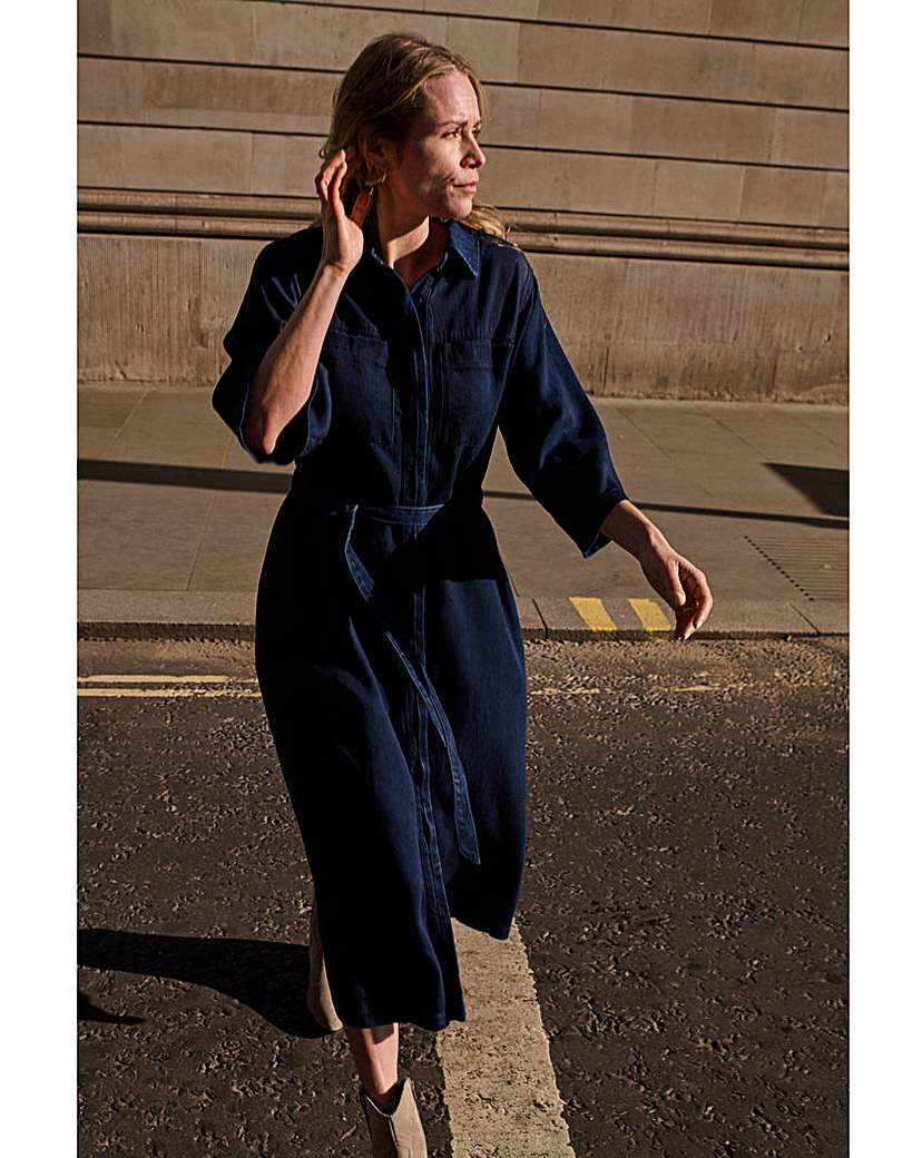 Anthology Indigo Shirt Dress
