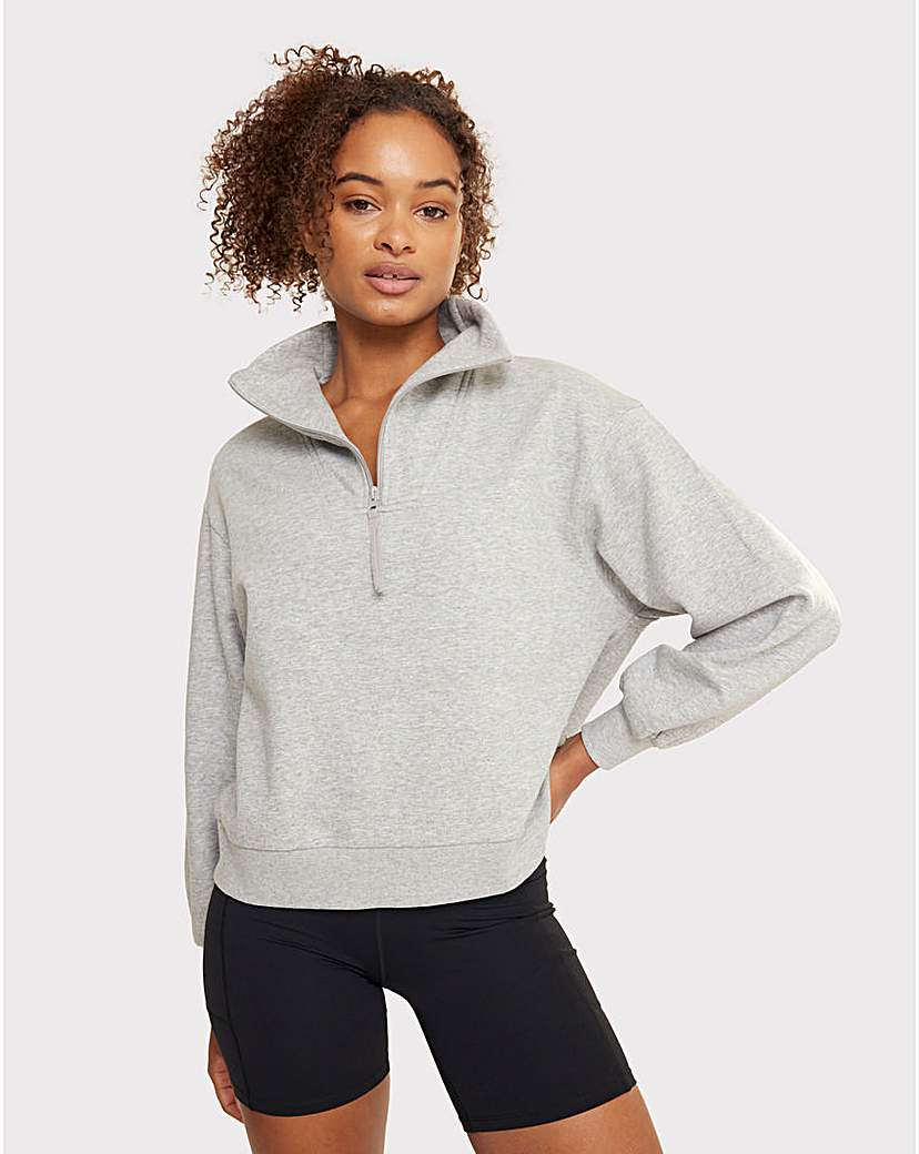 Chelsea Peers Quarter Zip Sweater
