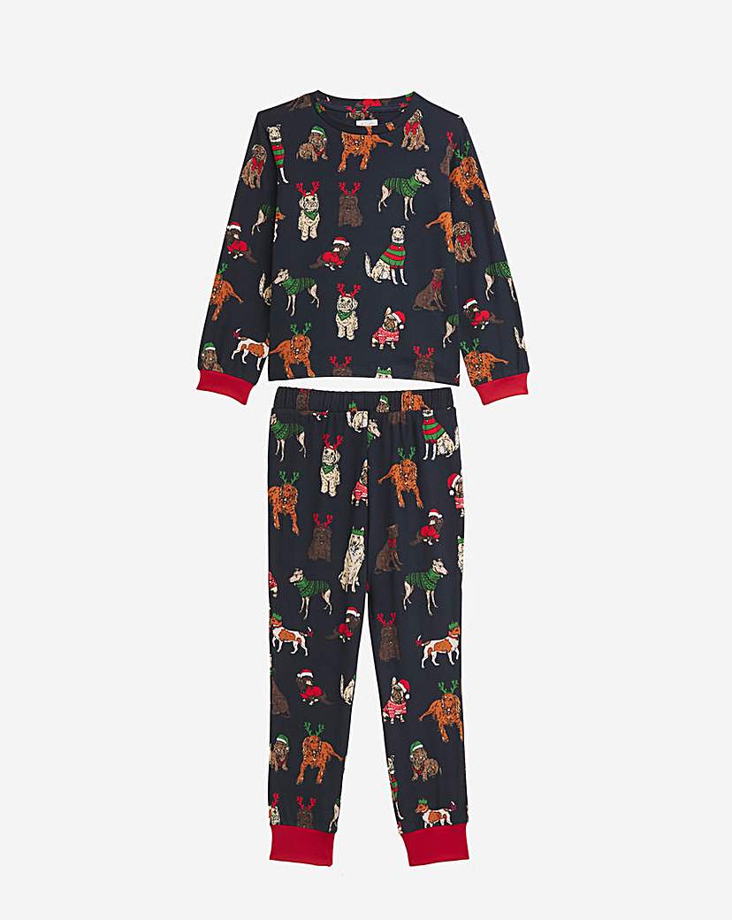 Chelsea Peers Dogs Crew PJ Set Kids