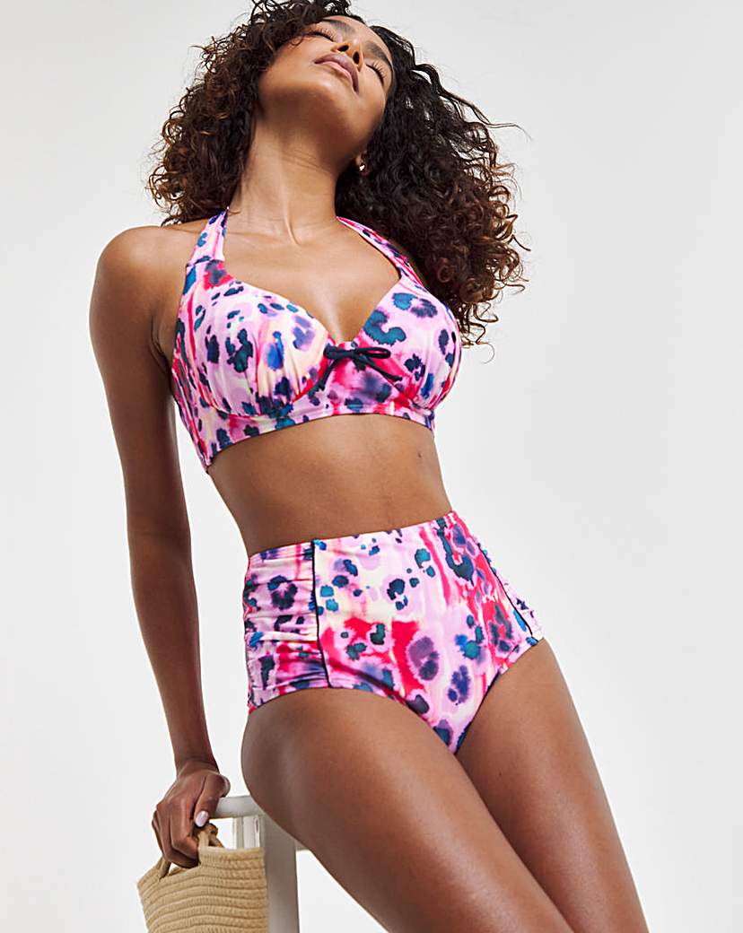 New In - Joe Browns Animal Bikini Top