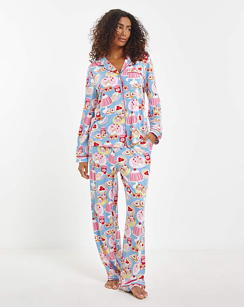 Chelsea Peers Desserts Print PJ Set