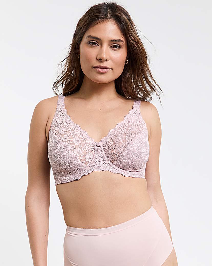 Triumph Mauve Rose Amourette Full Cup Bra Mauve - : 40Dd