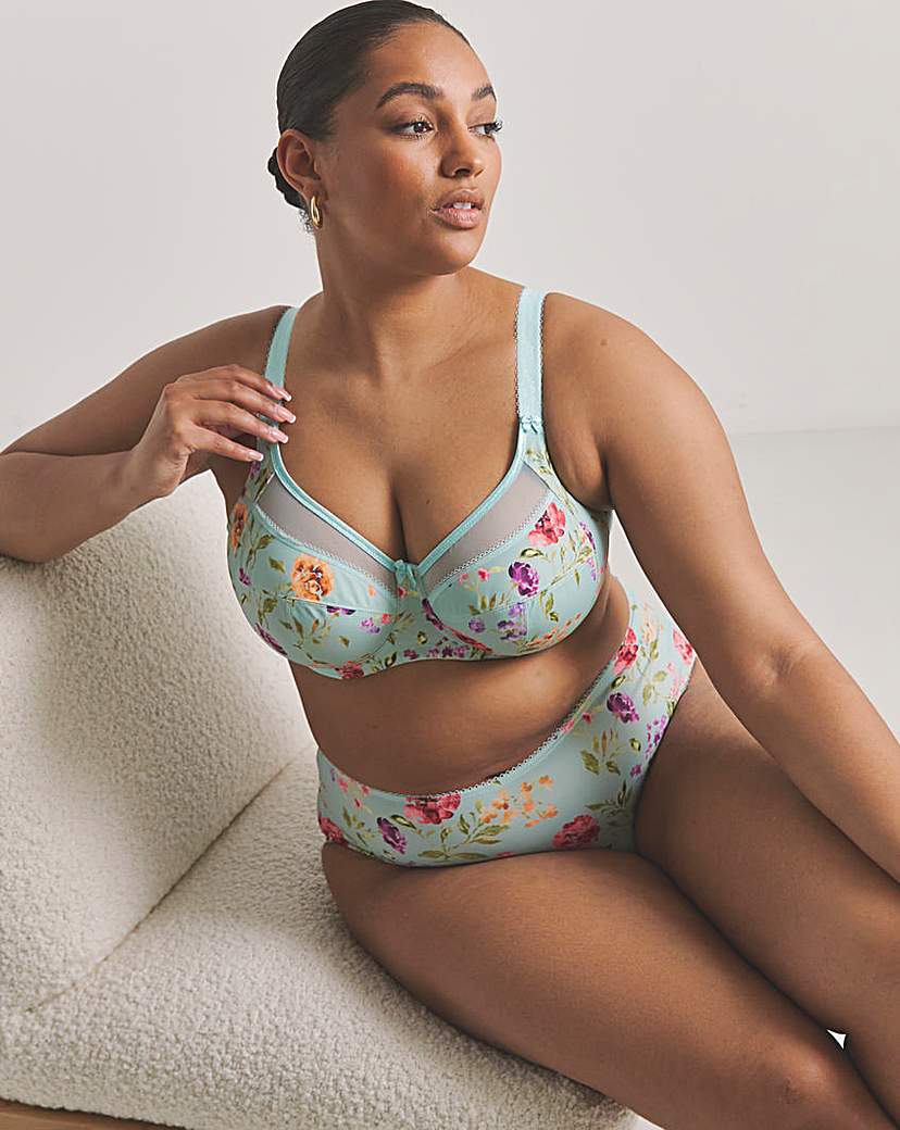 Goddess Kayla Full Cup Bra Blue Haze