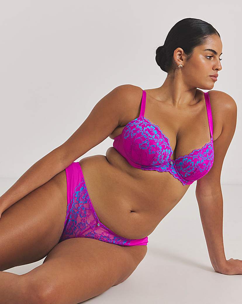 New In - Ann Summers Sexy Lace Brazilian Pink