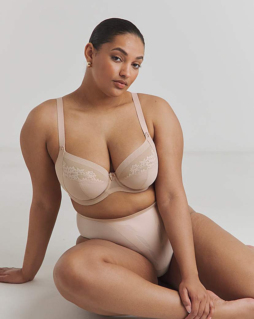 New In - Elomi Nerina Plunge Wired Bra Sahara