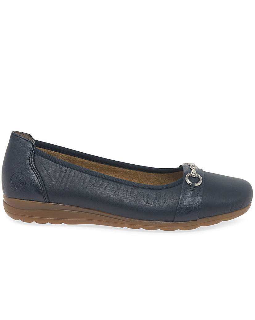 Rieker Snaffle Womens Ballet Pumps