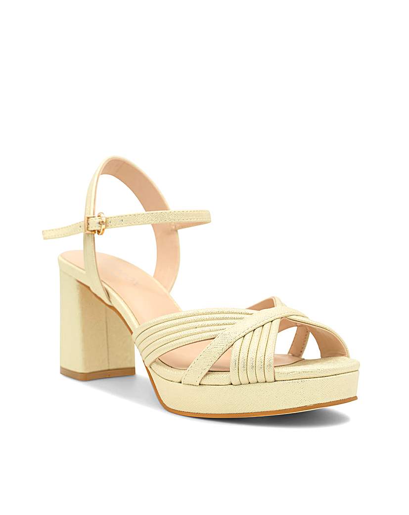 Paradox London Lagunas Block Heel Sandal