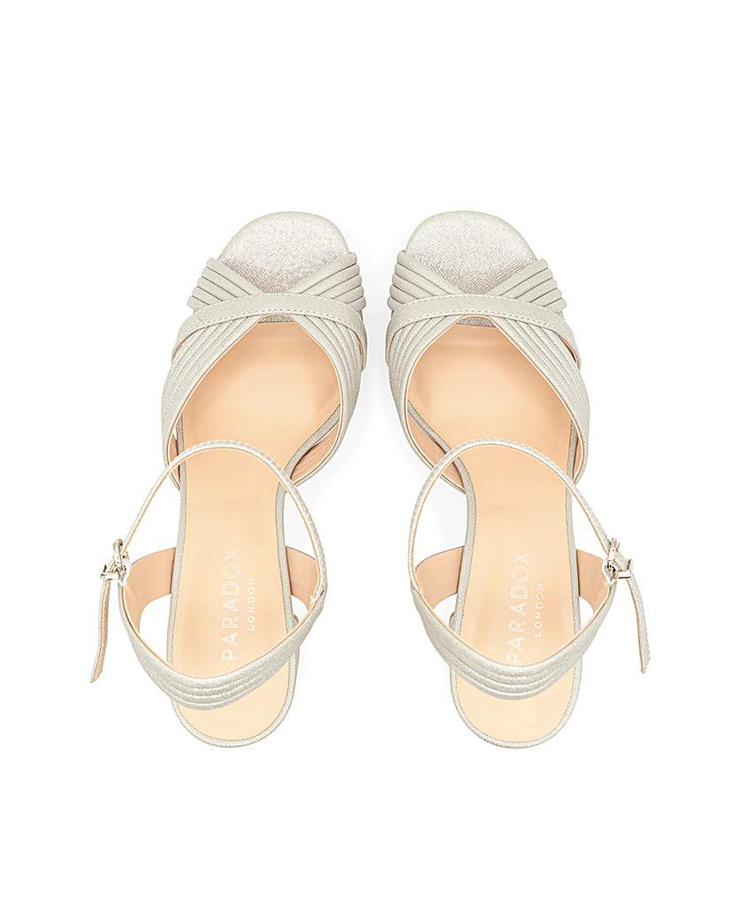 Paradox London Lagunas Block Heel Sandal