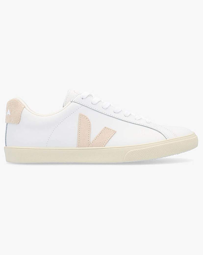 Veja Esplar Logo White Sable Trainers