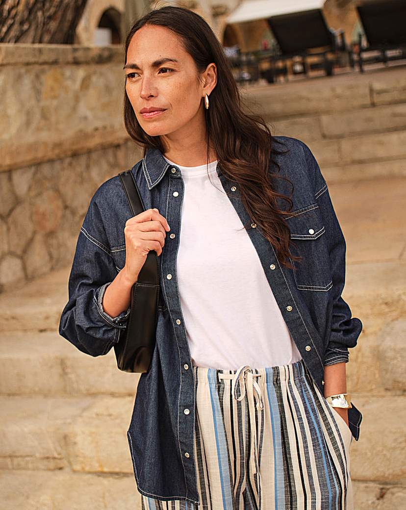 Relaxed Denim Shirt