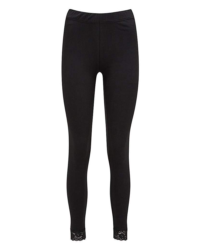 Image of Joe Browns Lace Hem Leggings