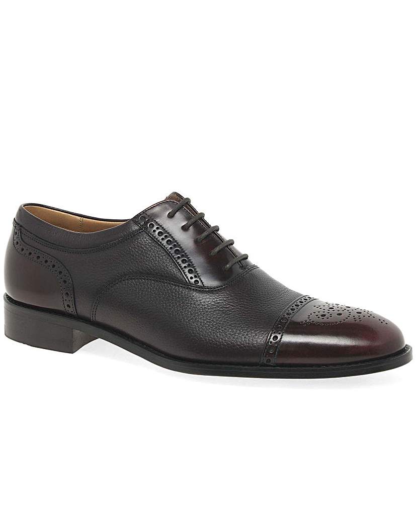 Loake Woodstock Wide Fit Half Brogues