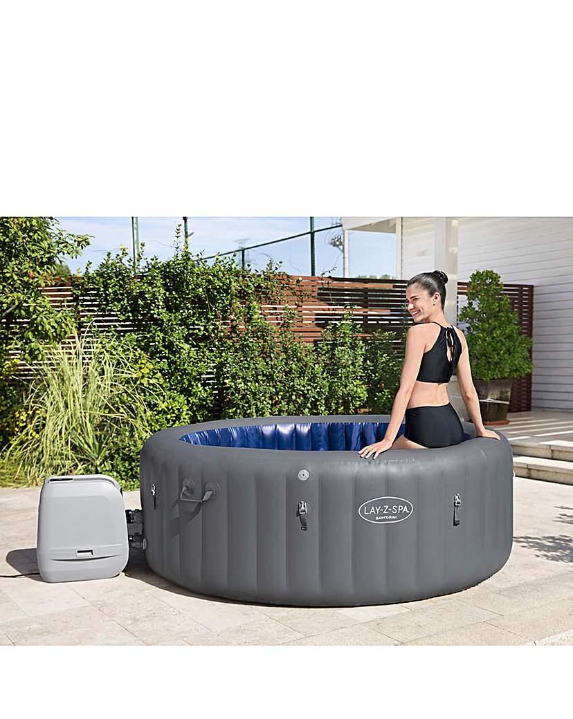 Lay-Z-Spa Santorini Hydrojet Pro Hot Tub