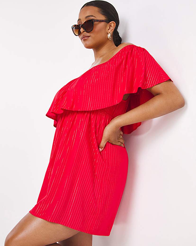 Bardot Beach Dress Simply Be
