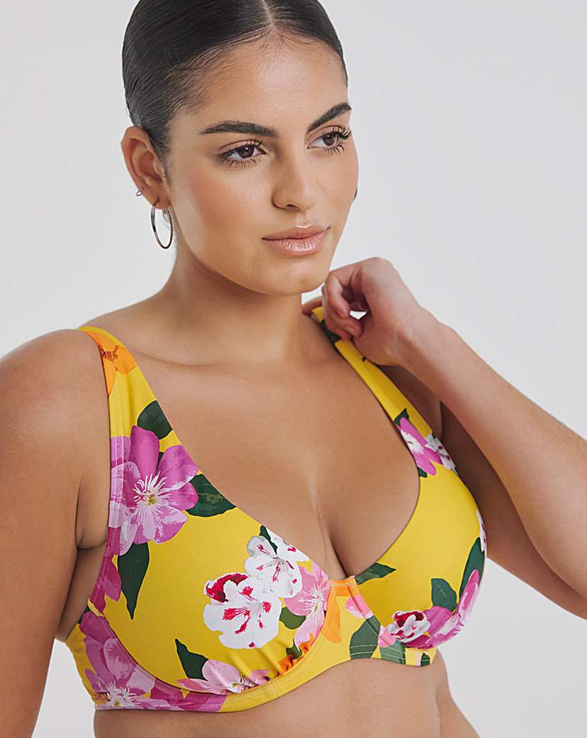 Panama Underwired Plunge Bikini Top