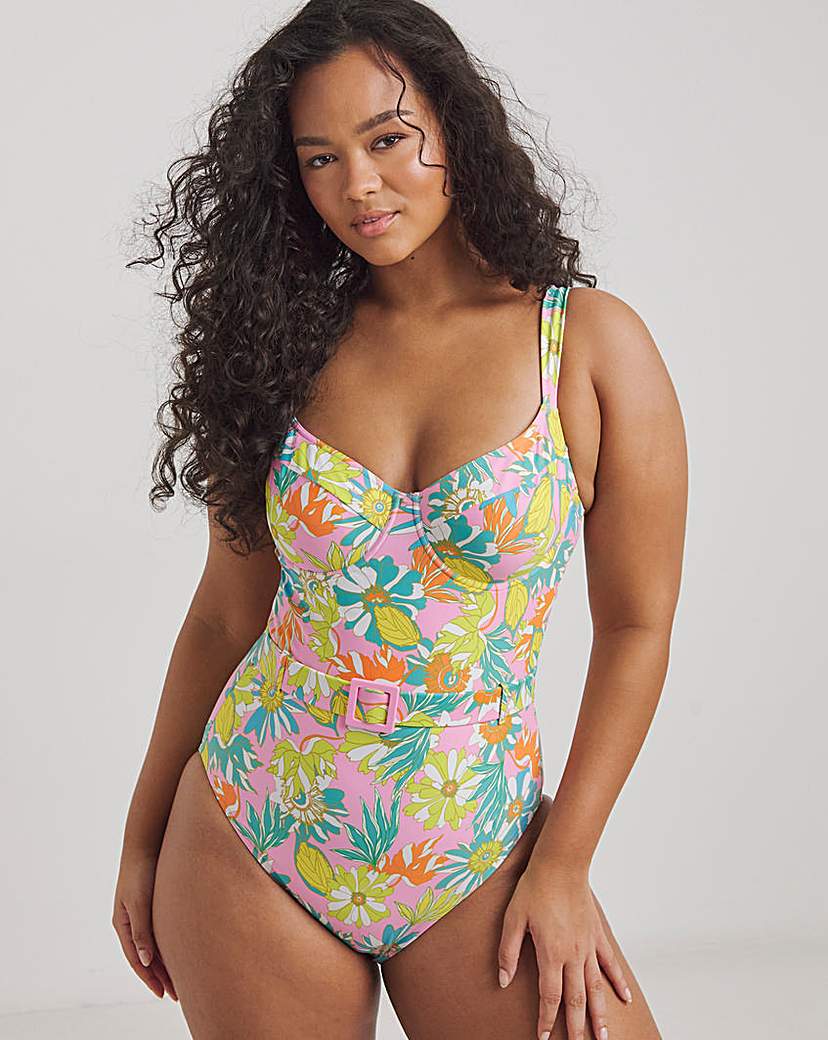 Miami Underwired Balcony Swimsuit