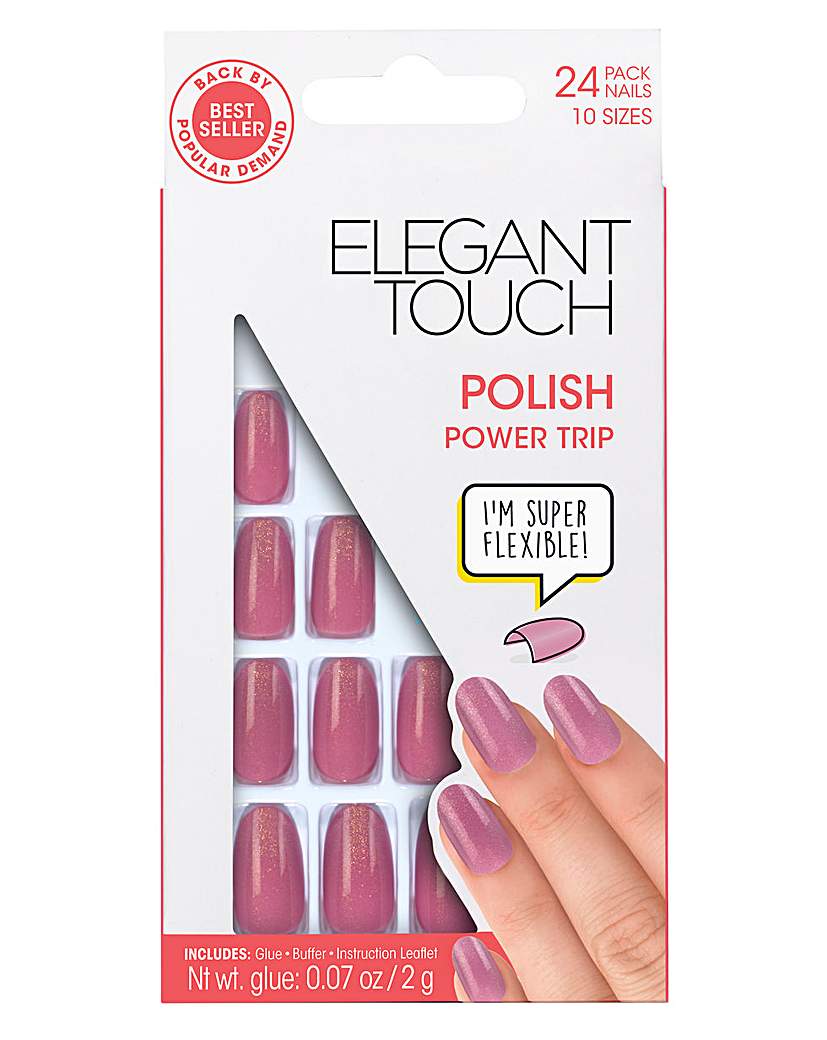 Elegant Touch Polished Nail Power Trip