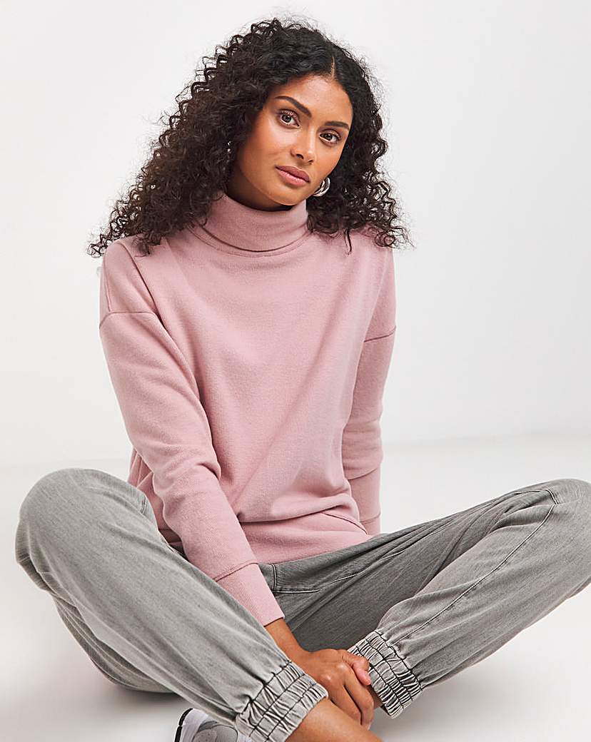 Super Soft High Neck Sweatshirt