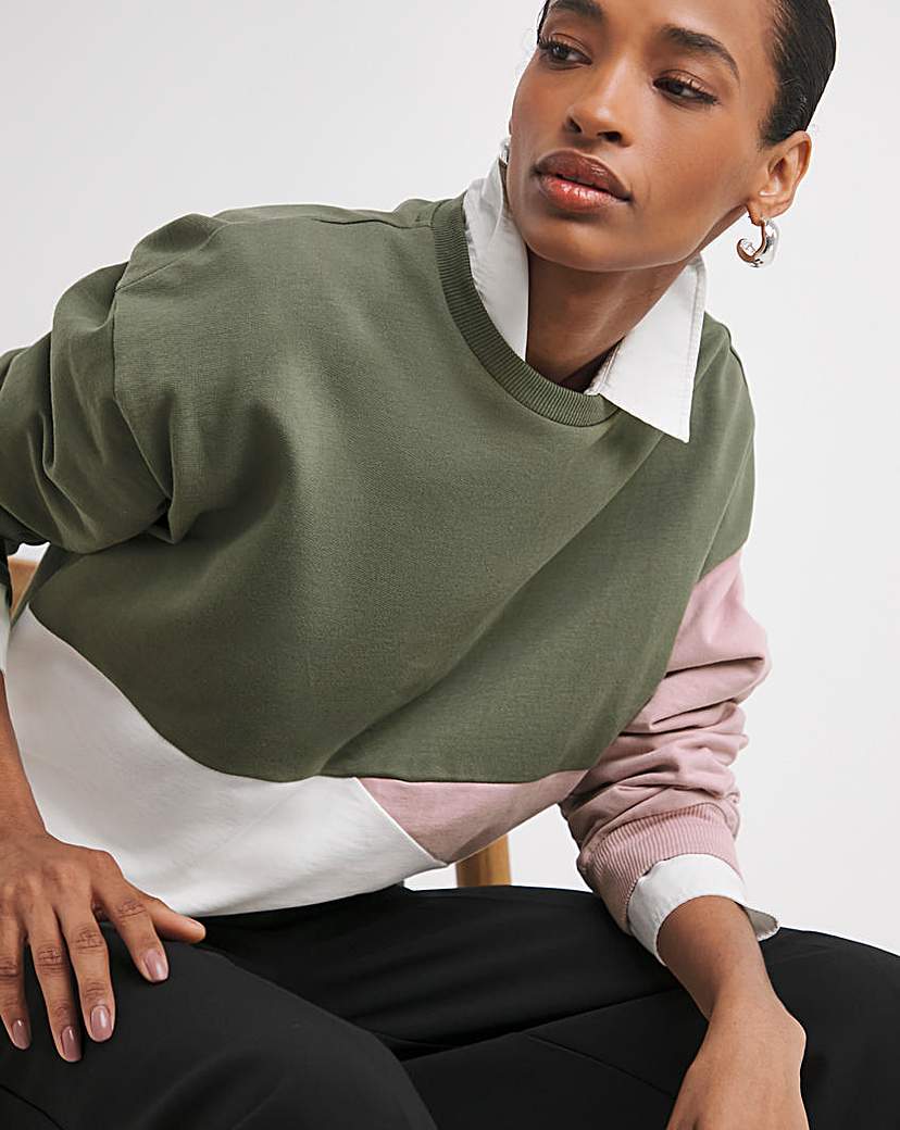 Colour Block Sweatshirt