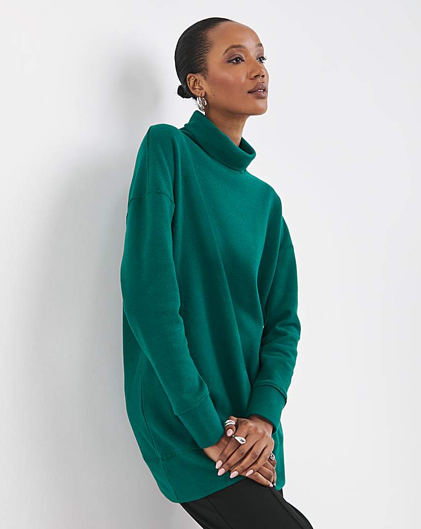 Super Soft High Neck Sweatshirt