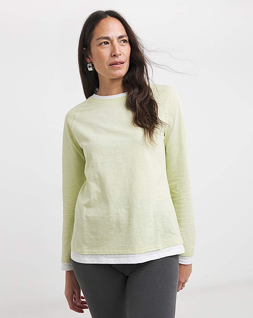 New In - Layered Long Sleeve T-Shirt