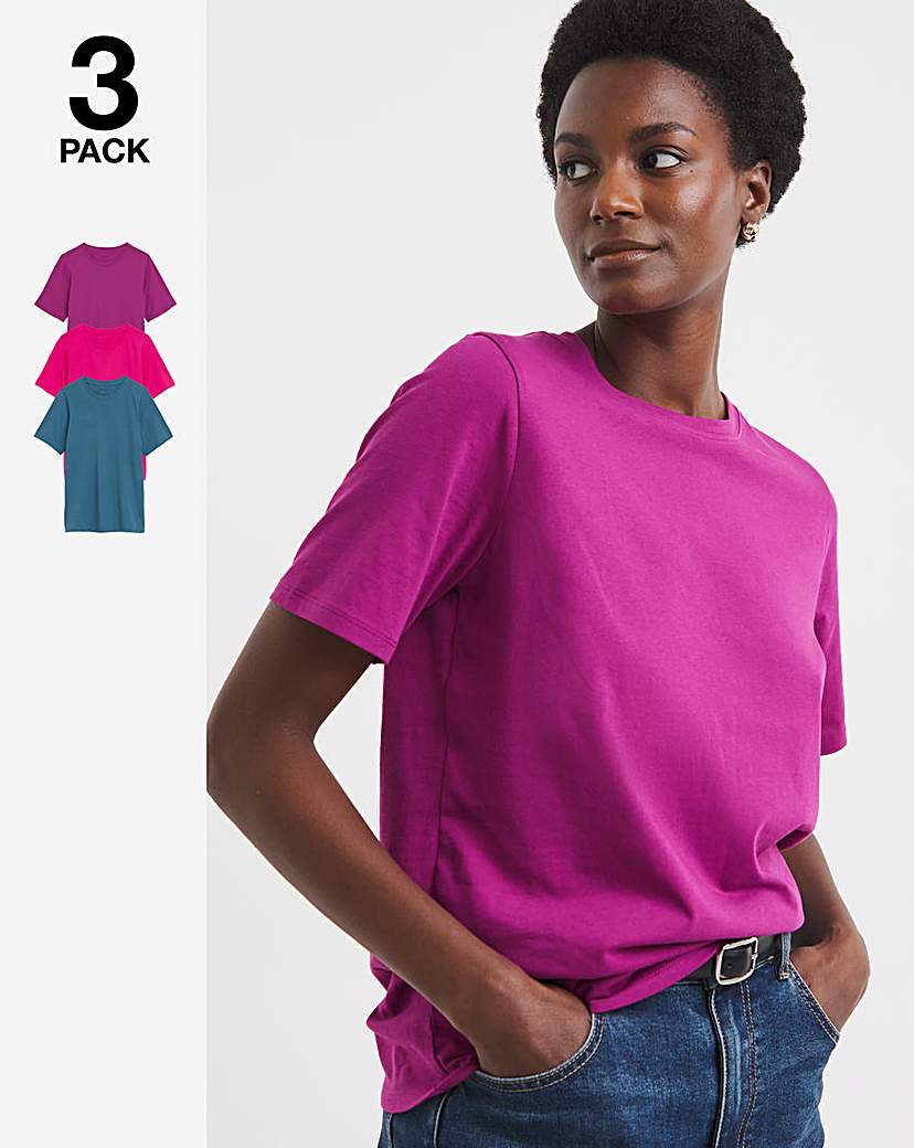3 Pack Crew Neck T-shirt