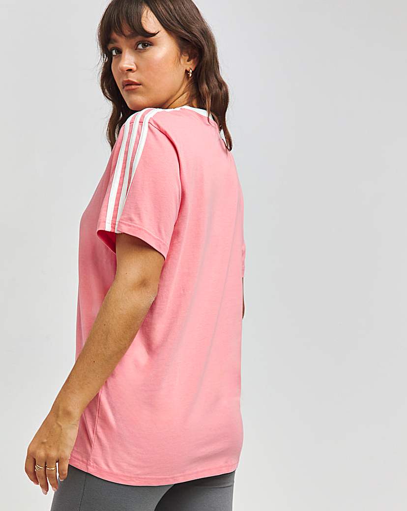 adidas 3 Stripes Boyfriend T-Shirt